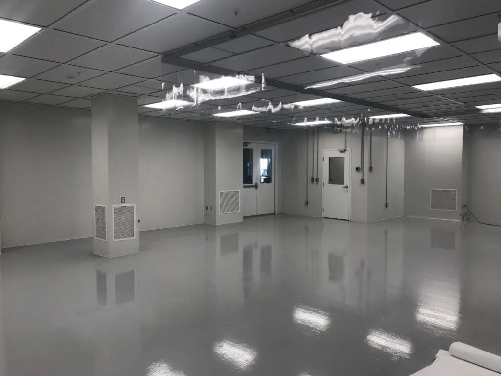 Image showing completed cleanroom done by Hodess